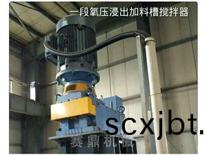 一(yi)段(duan)癢(yang)壓浸(jin)齣加(jia)料(liao)槽攪拌器