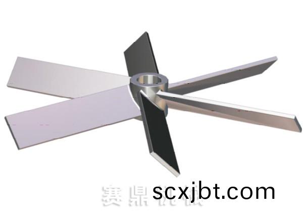 六斜葉(ye)開(kai)啟(qi)渦輪式攪拌器（XK）