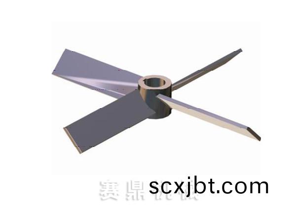 斜葉開(kai)啟(qi)渦輪(lun)式攪拌(ban)器(qi)(XCK)