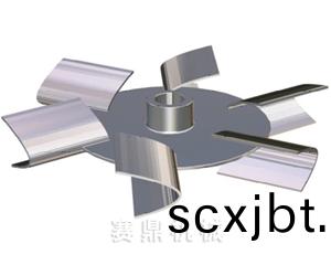 非對稱(cheng)型(xing)抛(pao)物線圓盤渦(wo)輪攪(jiao)拌(ban)器（BTD）